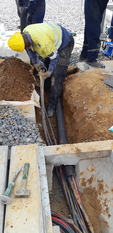 LV AC Sleeves and Cable Installation